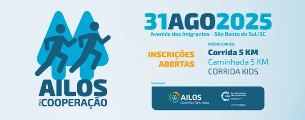 Ailos Civia promove Corrida pela Cooperação e arrecada fundos para hospital em SC